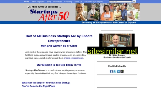 Startupsafter50 similar sites