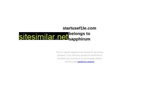 startusef1le.com alternative sites