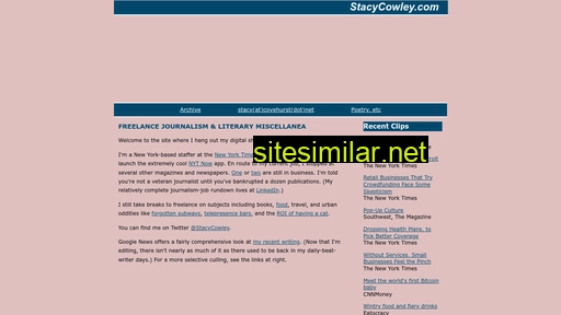 stacycowley.com alternative sites