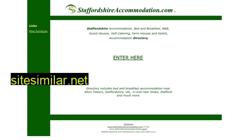 staffordshireaccommodation.com alternative sites