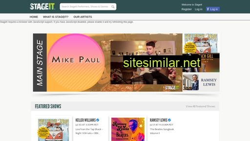 stageit.com alternative sites