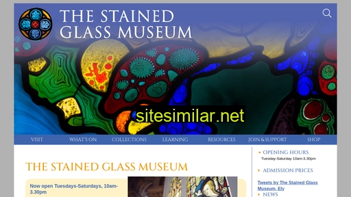 stainedglassmuseum.com alternative sites