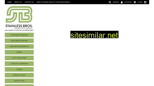 stainlessbros.com alternative sites