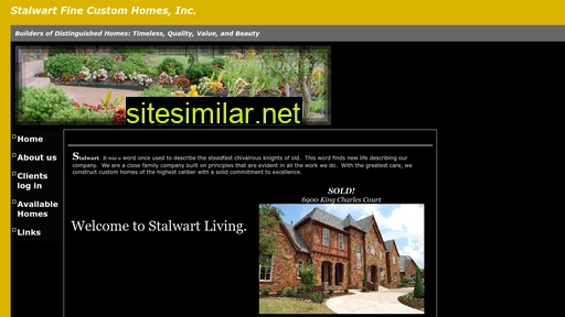 stalwarthomebuilder.com alternative sites