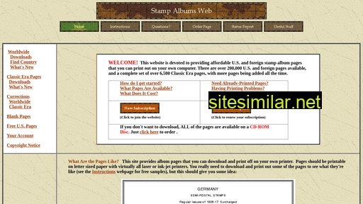 Stampalbums similar sites