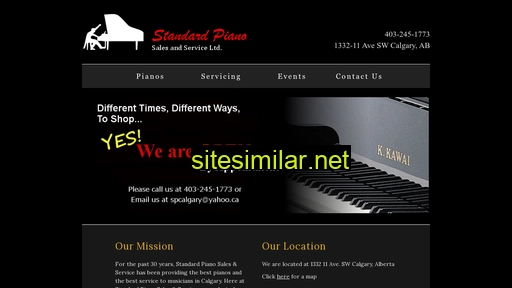 standardpiano.com alternative sites