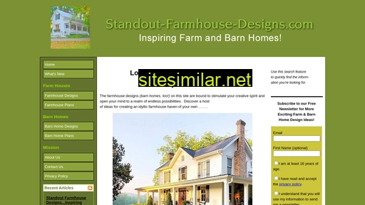 standout-farmhouse-designs.com alternative sites