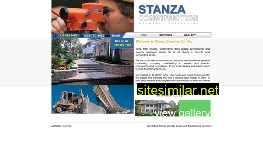 Stanzaconstruction similar sites
