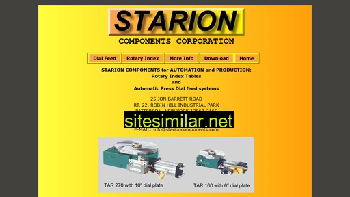 Starioncomponents similar sites