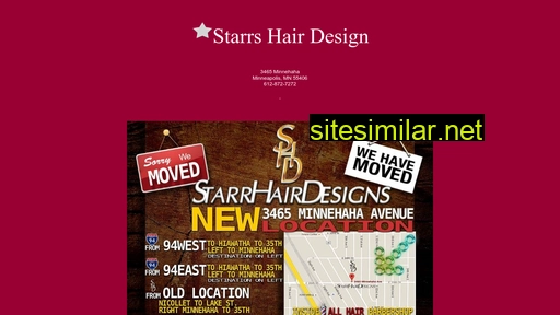Starrshairdesign similar sites