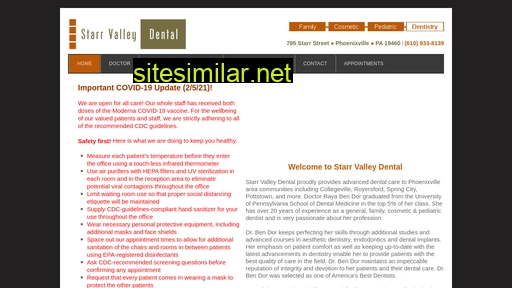 starrvalleydental.com alternative sites