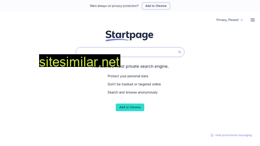 startpage.com alternative sites