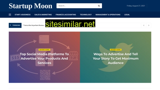 Startupmoon similar sites