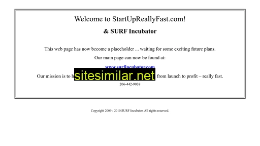 startupreallyfast.com alternative sites