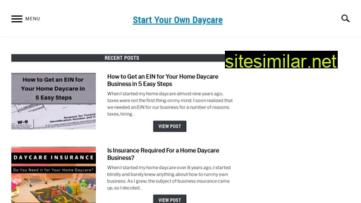 startyourowndaycare.com alternative sites