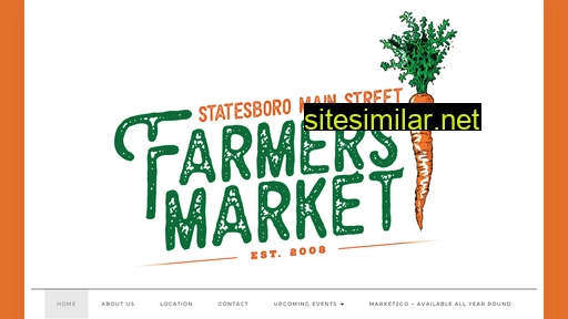 statesborofarmersmarket.com alternative sites
