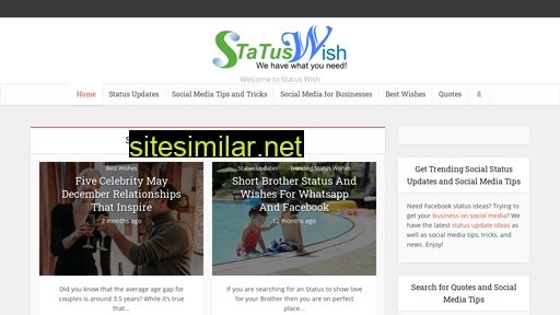 statuswish.com alternative sites