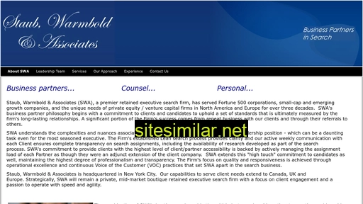 staubwarmbold.com alternative sites