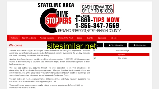 statelineareacrimestoppers.com alternative sites