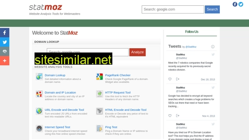 statmoz.com alternative sites
