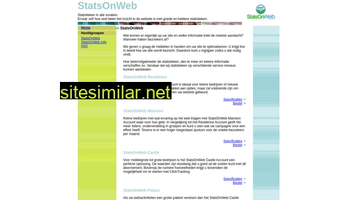 statsonweb.com alternative sites