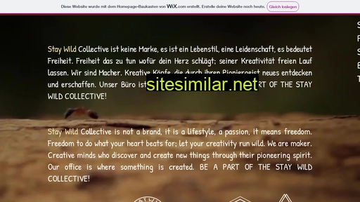 staywildcollective.wixsite.com alternative sites