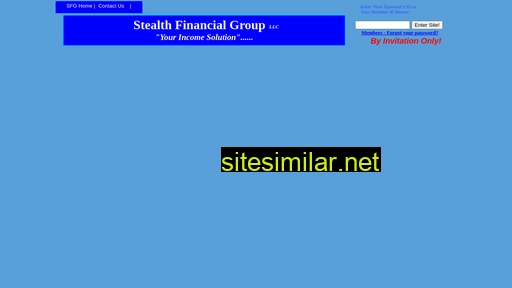 Stealthfinancialgroup similar sites