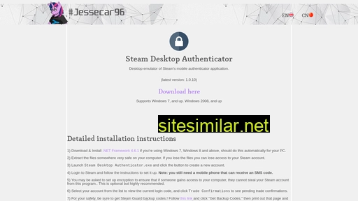 Steamauthenticator similar sites