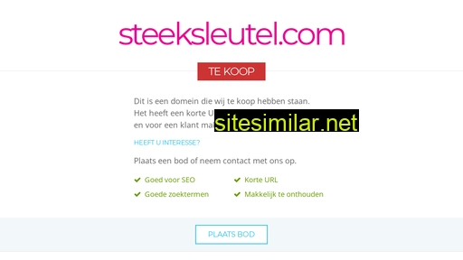 steeksleutel.com alternative sites