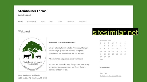 steinhauserfarms.com alternative sites
