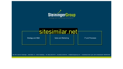 steiningergroup.com alternative sites
