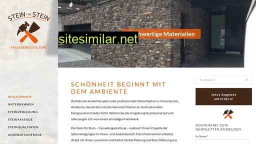 Stein-fuer-stein similar sites