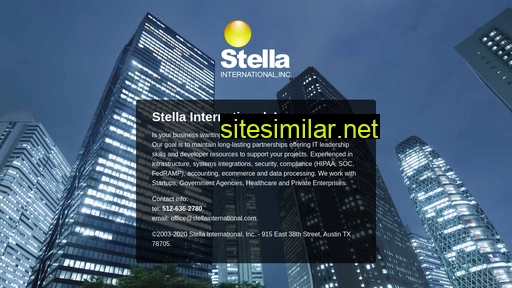 stellainternational.com alternative sites