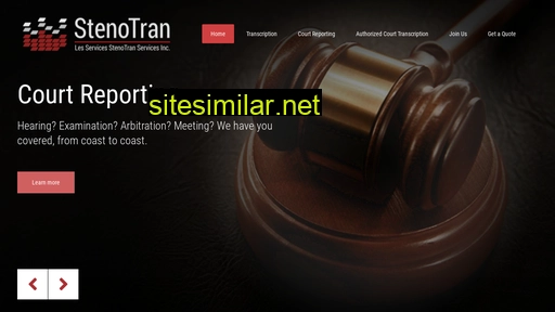 stenotran.com alternative sites