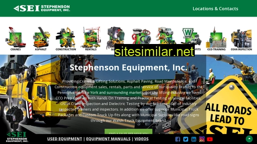 Stephensonequipment similar sites