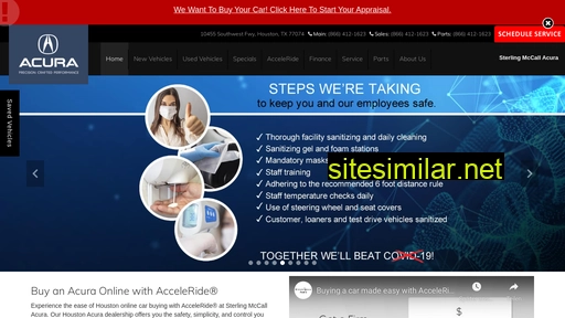 sterlingmccallacura.com alternative sites