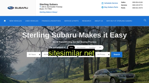 sterlingsubaru.com alternative sites