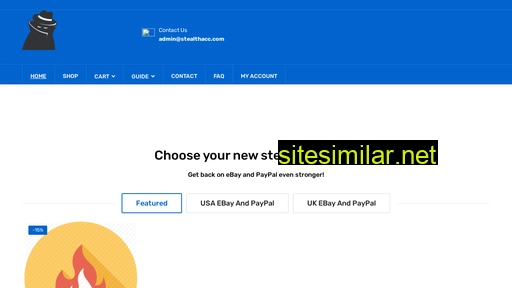 stealthacc.com alternative sites