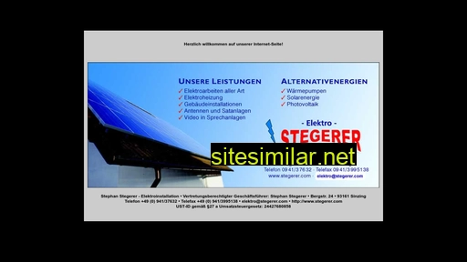 stegerer.com alternative sites