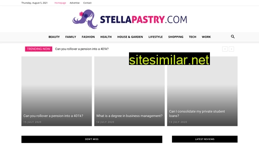 stellapastry.com alternative sites