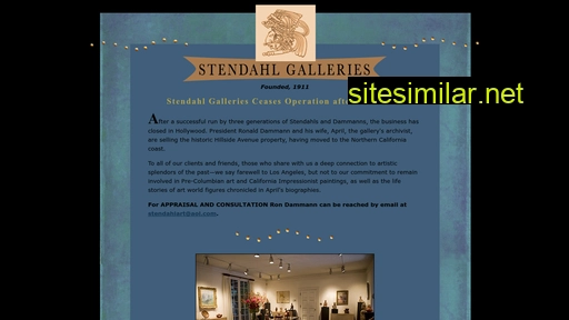 stendahlgalleries.com alternative sites