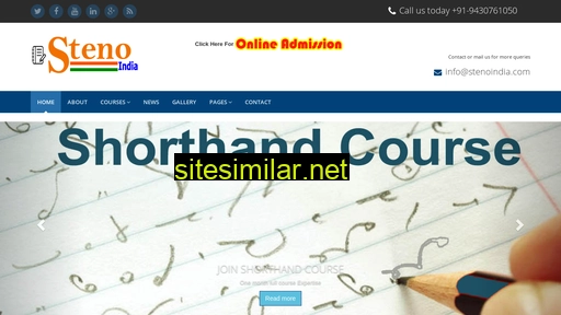 stenoindia.com alternative sites