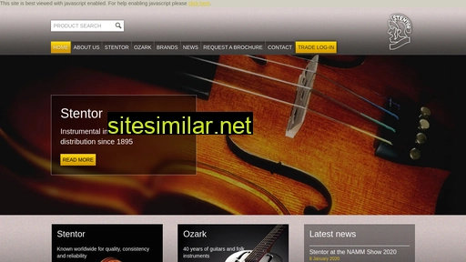 Stentor-music similar sites