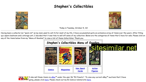 Stephenscollectibles similar sites