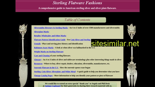 sterlingflatwarefashions.com alternative sites