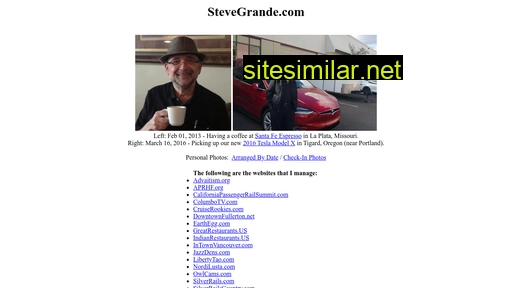 stevegrande.com alternative sites