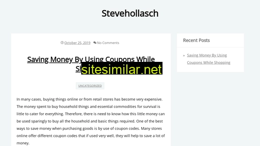 stevehollasch.com alternative sites
