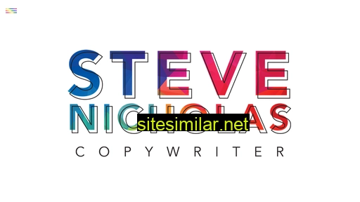 stevenicholas.com alternative sites