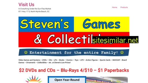 stevensgames.com alternative sites