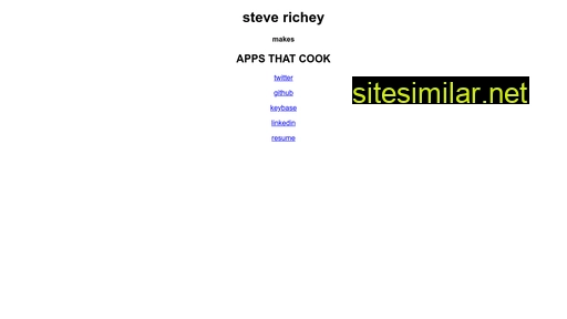 steverichey.com alternative sites